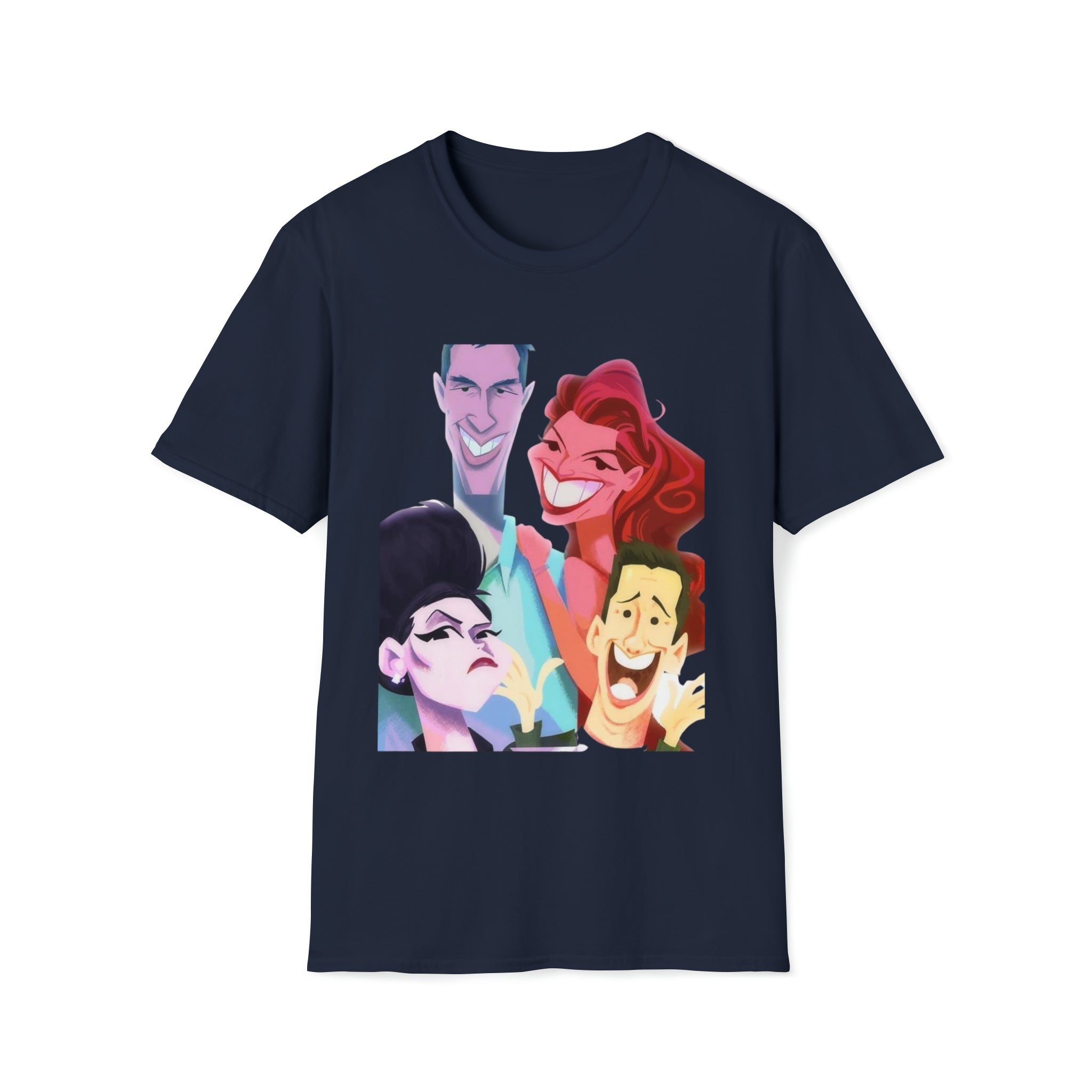Will and Grace- Unisex Softstyle T-Shirt - Creations by Chris and Carlos